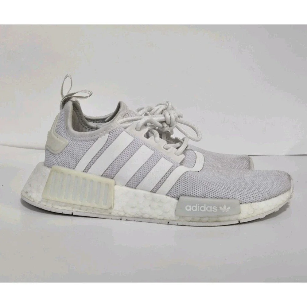 Adidas Sneakers Womens Size 5 NMD_R1  Cloud White Athletic Running Walking Shoes